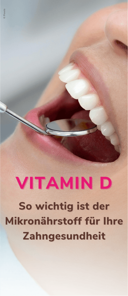Patientenflyer Vitamin D Zahnmedizin pink